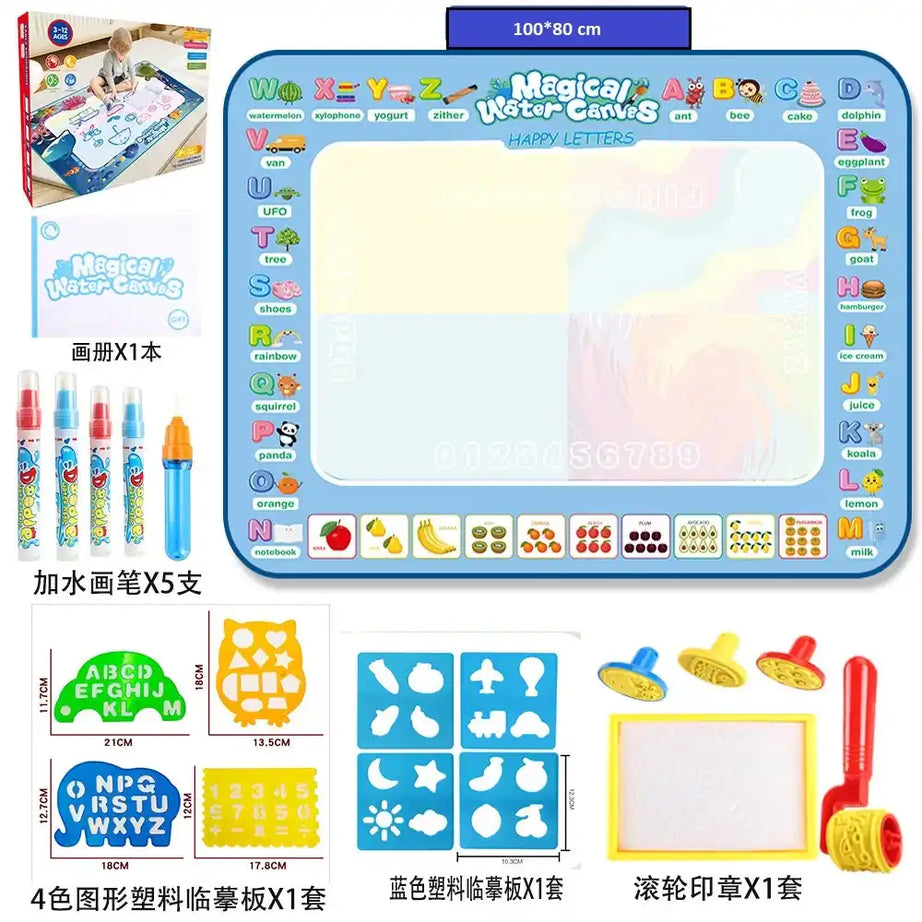 Water Doodle Mat ,Aqua Painting Drawing Mat ( Extra Large Size)