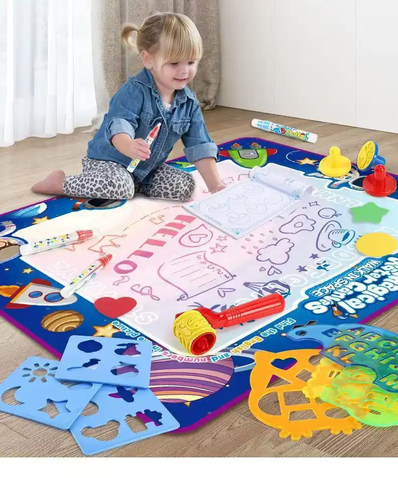 Water Doodle Mat ,Aqua Painting Drawing Mat ( Extra Large Size)
