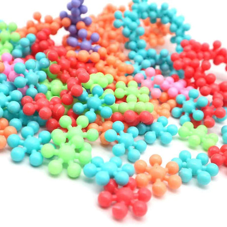 3D Multicolour Modern Building Blocks