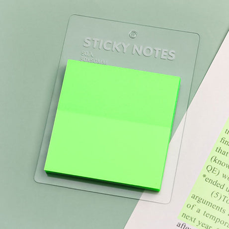 Transparent Sticky Notes for Highlight and Marking