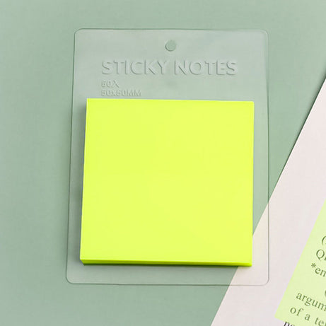 Transparent Sticky Notes for Highlight and Marking