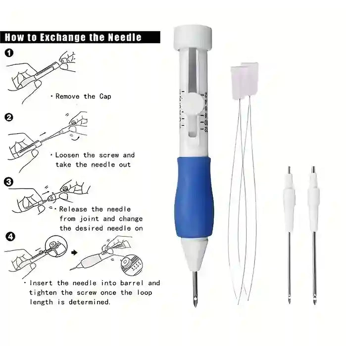 Magic Embroidery Pen Kit