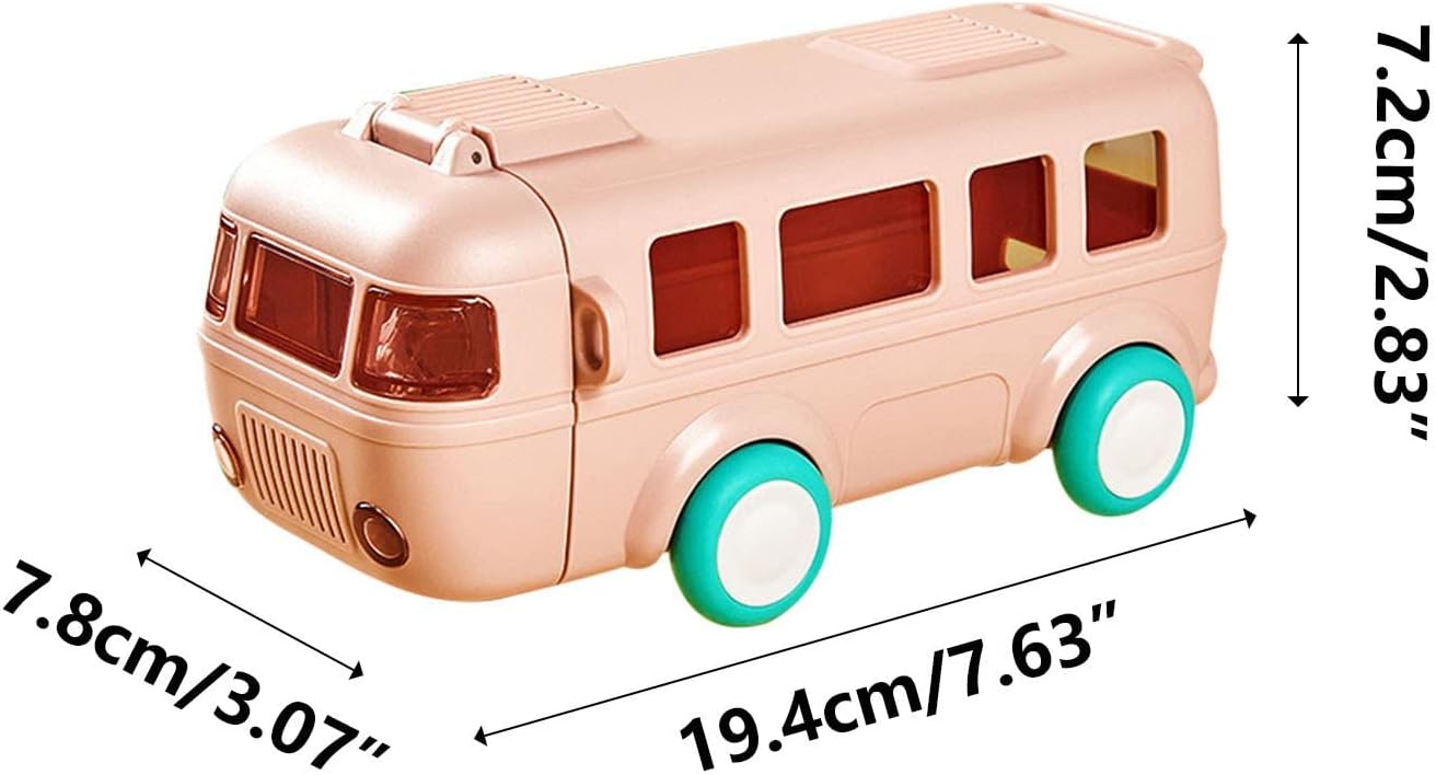 Bus Shape water Bottle with Strap