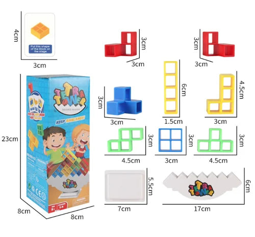 Swing Stack High Child Balance Toy