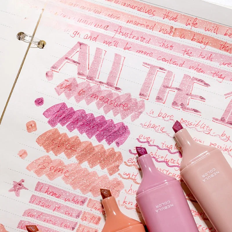 Glitter Highlighters Pen