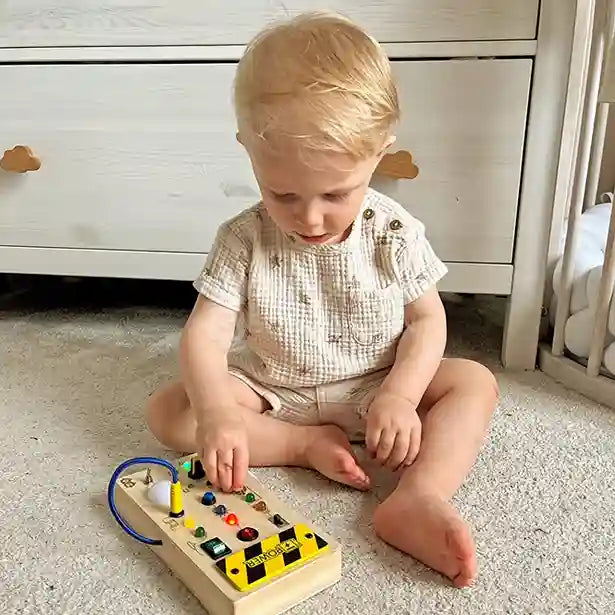 Montessori Wooden Switch Board