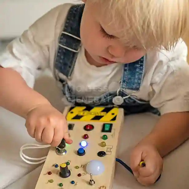 Montessori Wooden Switch Board