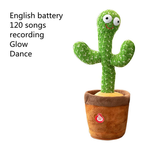 Cute Dancing Cactus Toy With Talking